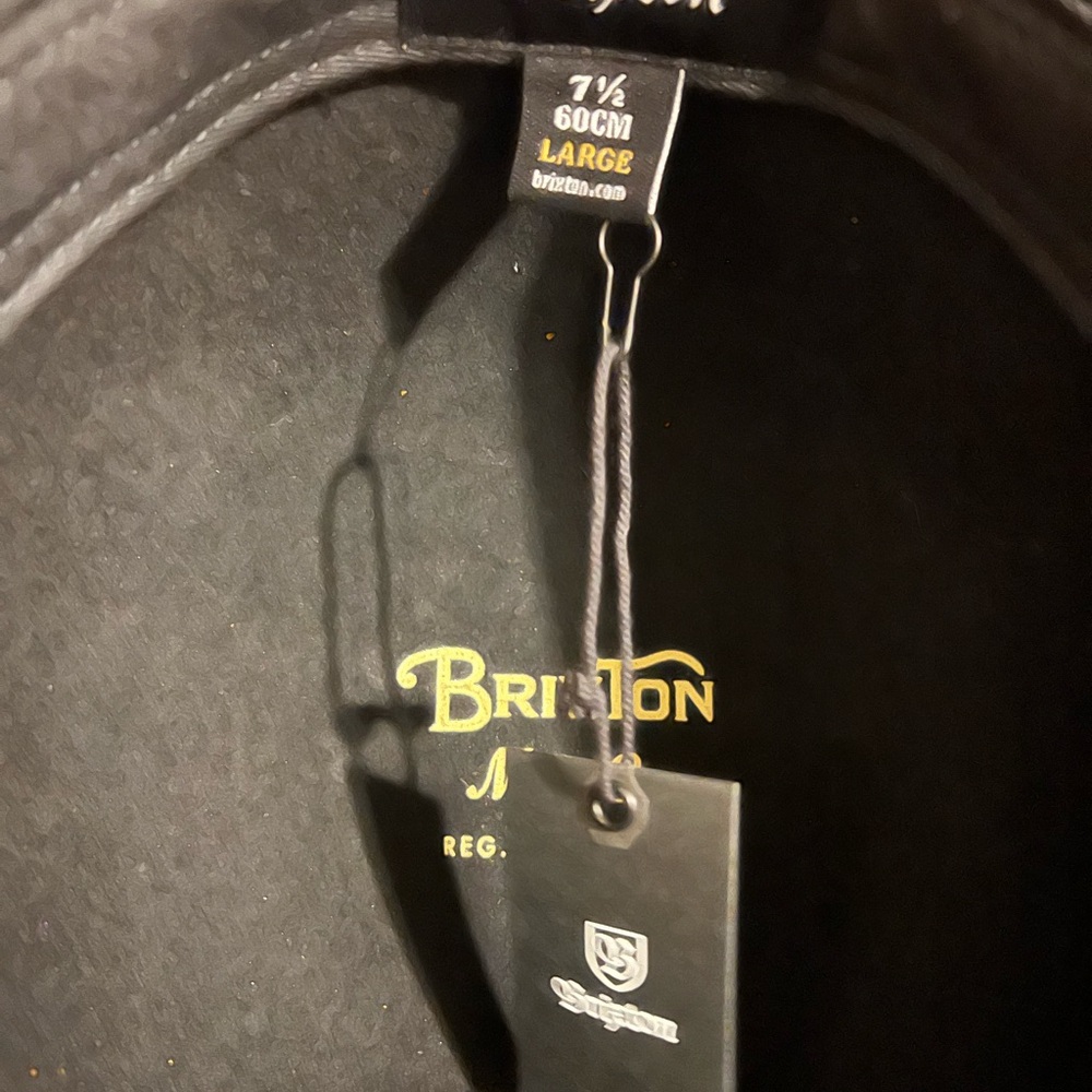Brixton Black Men's Hat - Picture 3 of 3